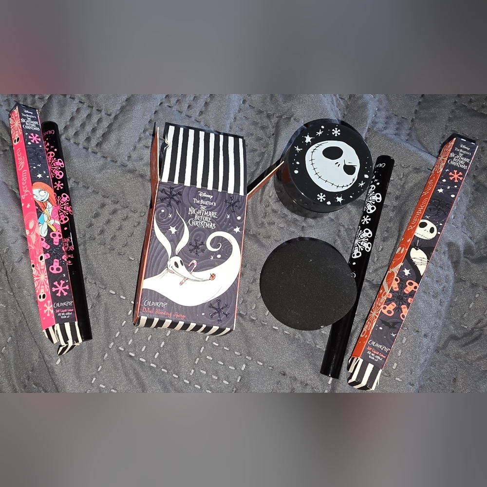 Nightmare Before Christmas makeup Bundle! 🎃 🎄
